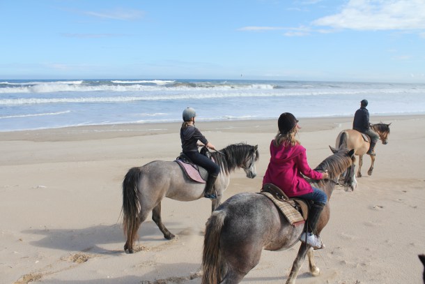 Horse Riding At The Beach