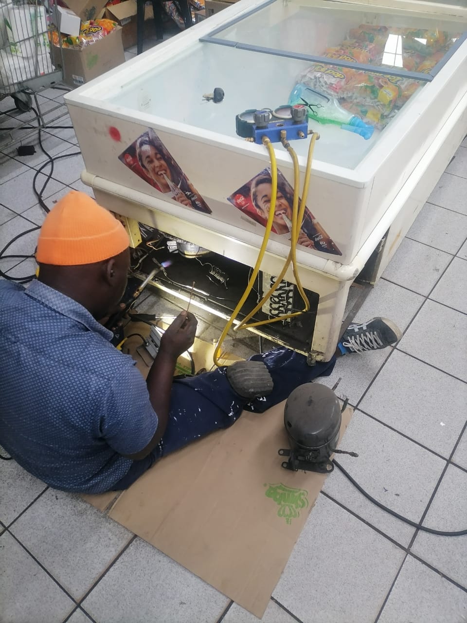 Regasing Refrigerators - 1