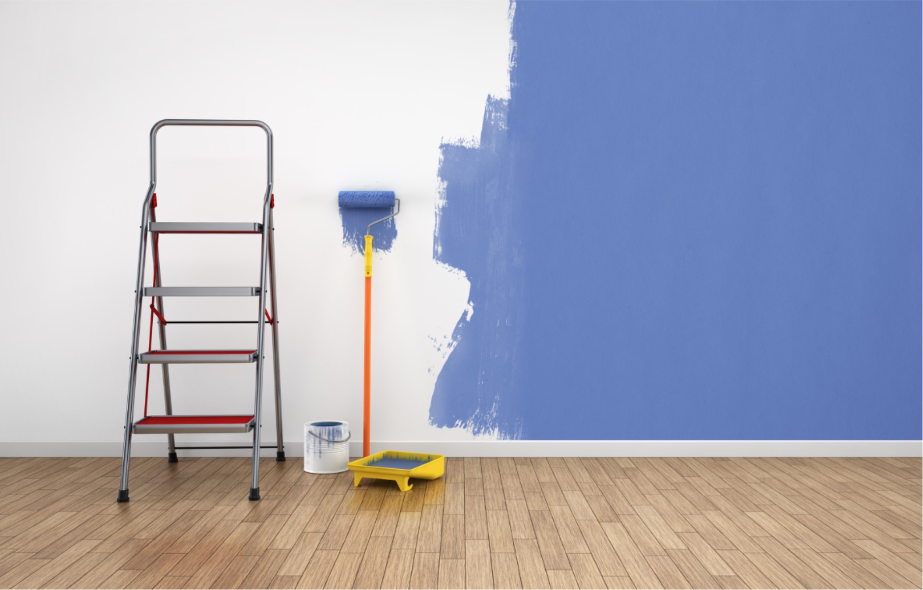 Painting in and Outside of Property
